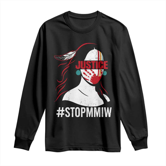 MMIW Movement Long Sleeve Shirt Justice For Indigenous Woman Stop Stolen Sisters