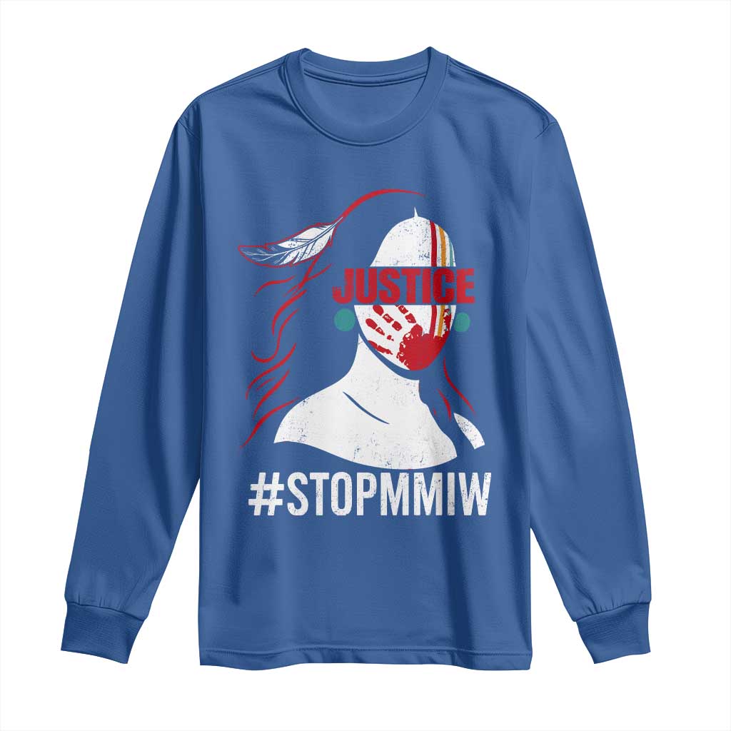 MMIW Movement Long Sleeve Shirt Justice For Indigenous Woman Stop Stolen Sisters