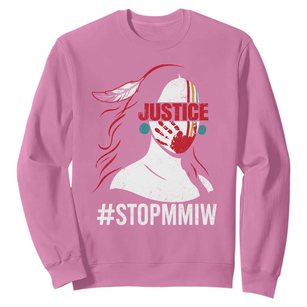 MMIW Movement Sweatshirt Justice For Indigenous Woman Stop Stolen Sisters