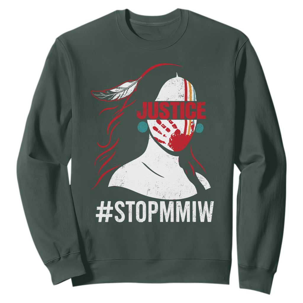 MMIW Movement Sweatshirt Justice For Indigenous Woman Stop Stolen Sisters
