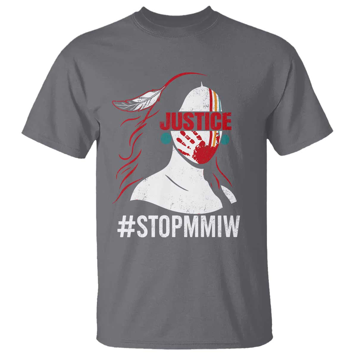MMIW Movement T Shirt Justice For Indigenous Woman Stop Stolen Sisters
