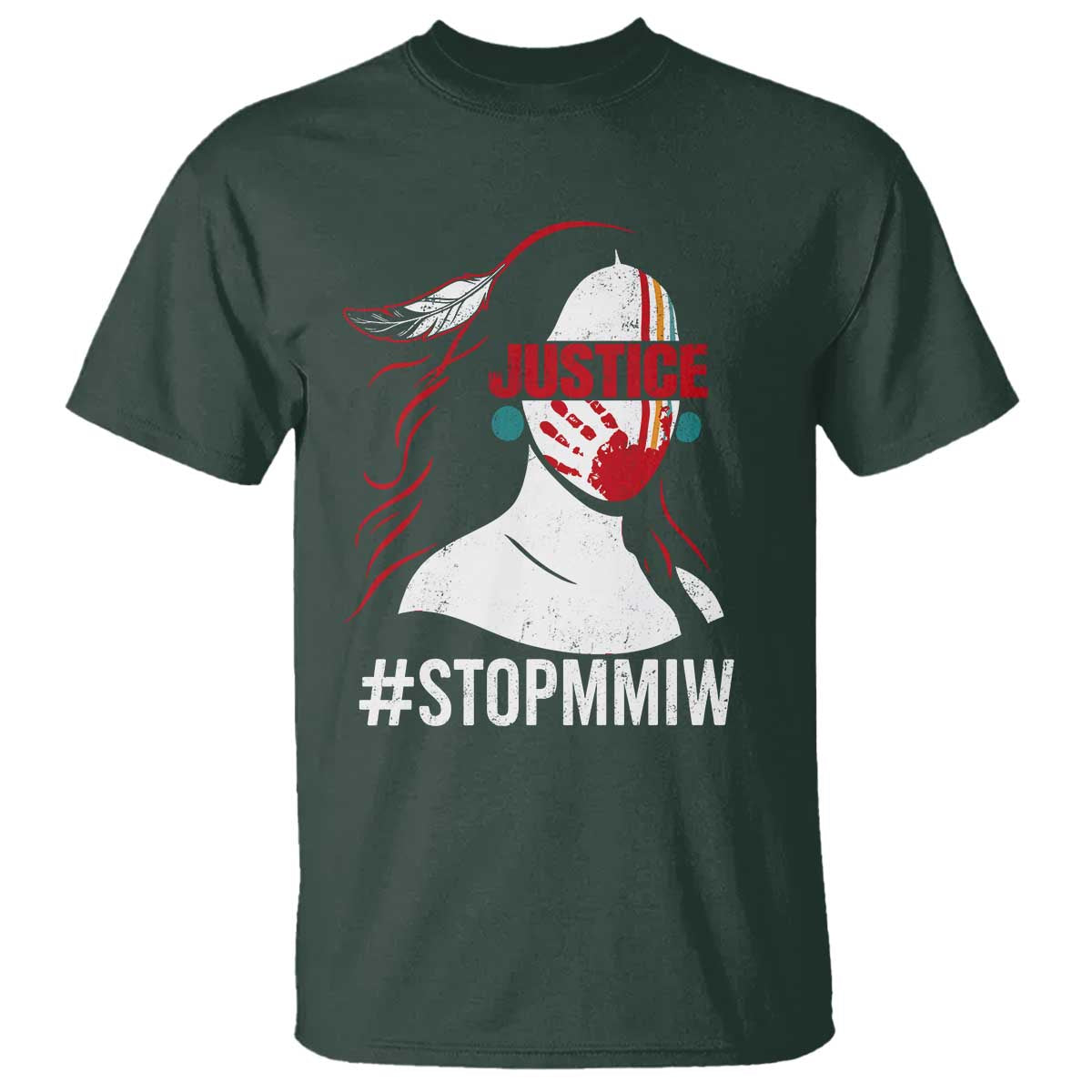 MMIW Movement T Shirt Justice For Indigenous Woman Stop Stolen Sisters