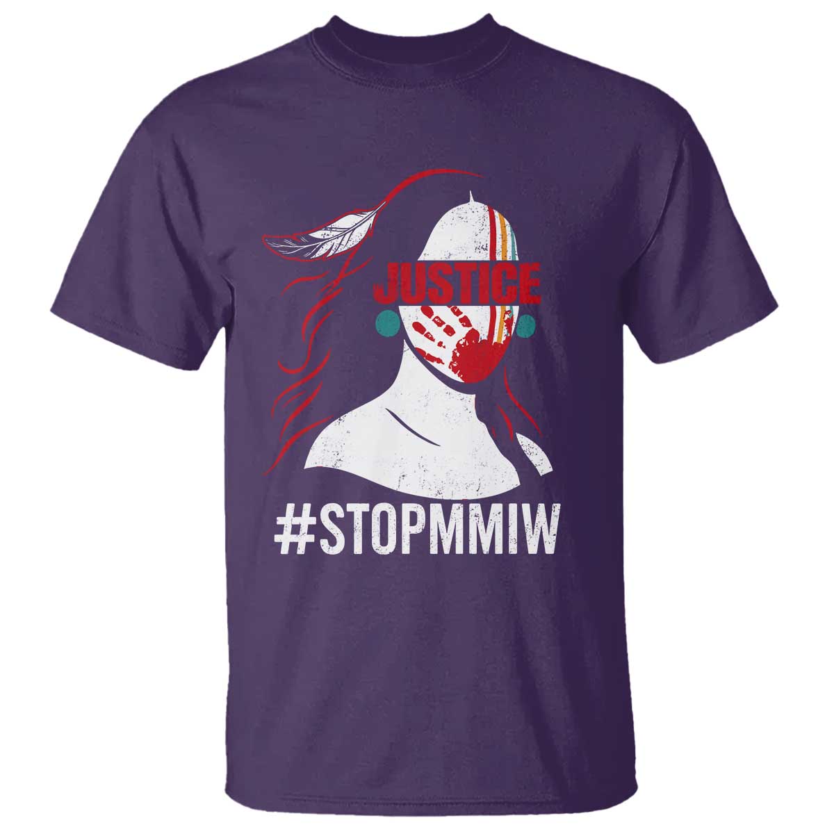 MMIW Movement T Shirt Justice For Indigenous Woman Stop Stolen Sisters