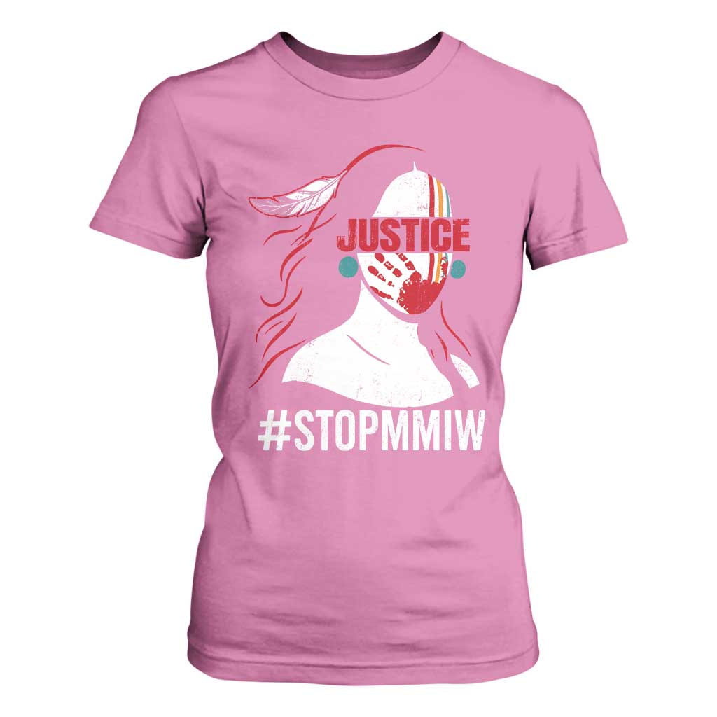 MMIW Movement T Shirt For Women Justice For Indigenous Woman Stop Stolen Sisters