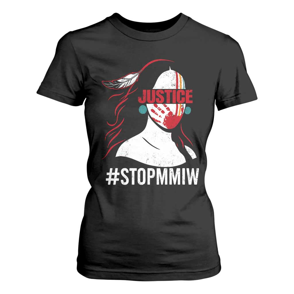 MMIW Movement T Shirt For Women Justice For Indigenous Woman Stop Stolen Sisters