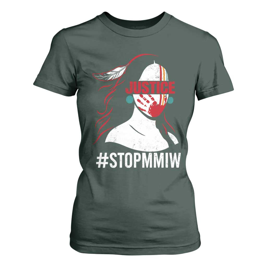 MMIW Movement T Shirt For Women Justice For Indigenous Woman Stop Stolen Sisters