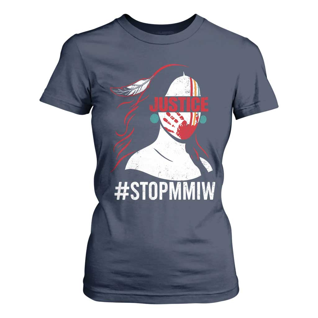 MMIW Movement T Shirt For Women Justice For Indigenous Woman Stop Stolen Sisters