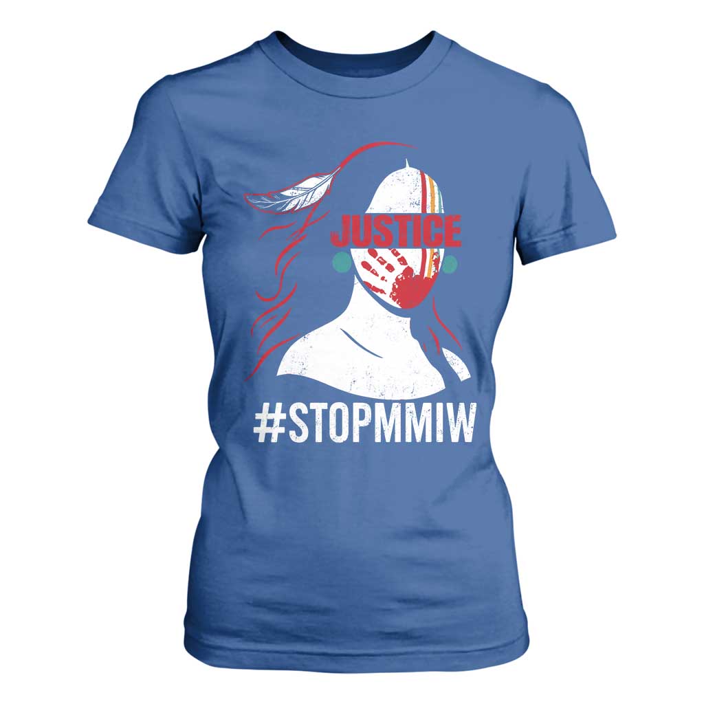 MMIW Movement T Shirt For Women Justice For Indigenous Woman Stop Stolen Sisters