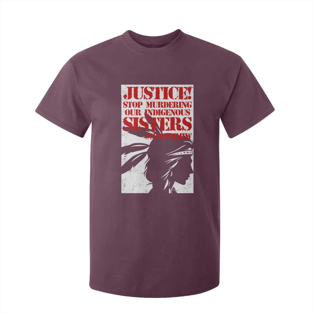 MMIW Movement T Shirt For Kid Justice Stop Murdering Our Indigenous Sisters
