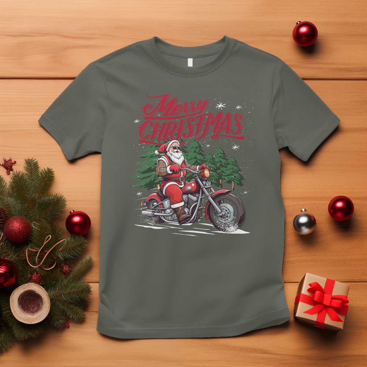 christmas-motorcycle-santa-t-shirt-funny-motorbike-rider-grandpa-merry-xmas