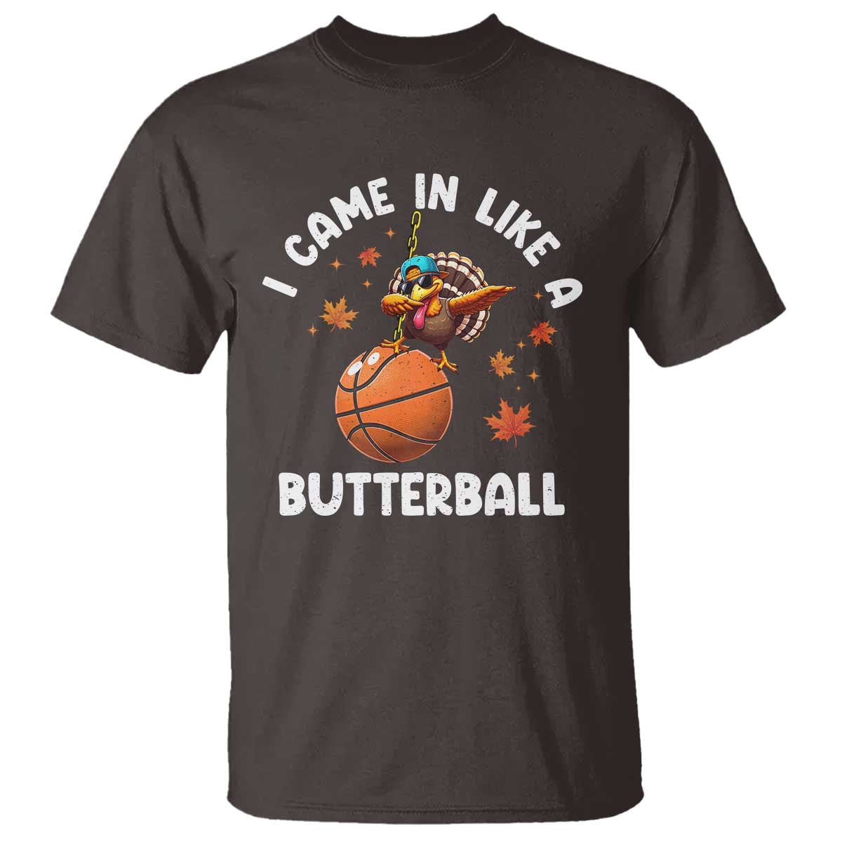 thanksgiving-turkey-basketball-player-t-shirt-i-came-in-like-a-butterball