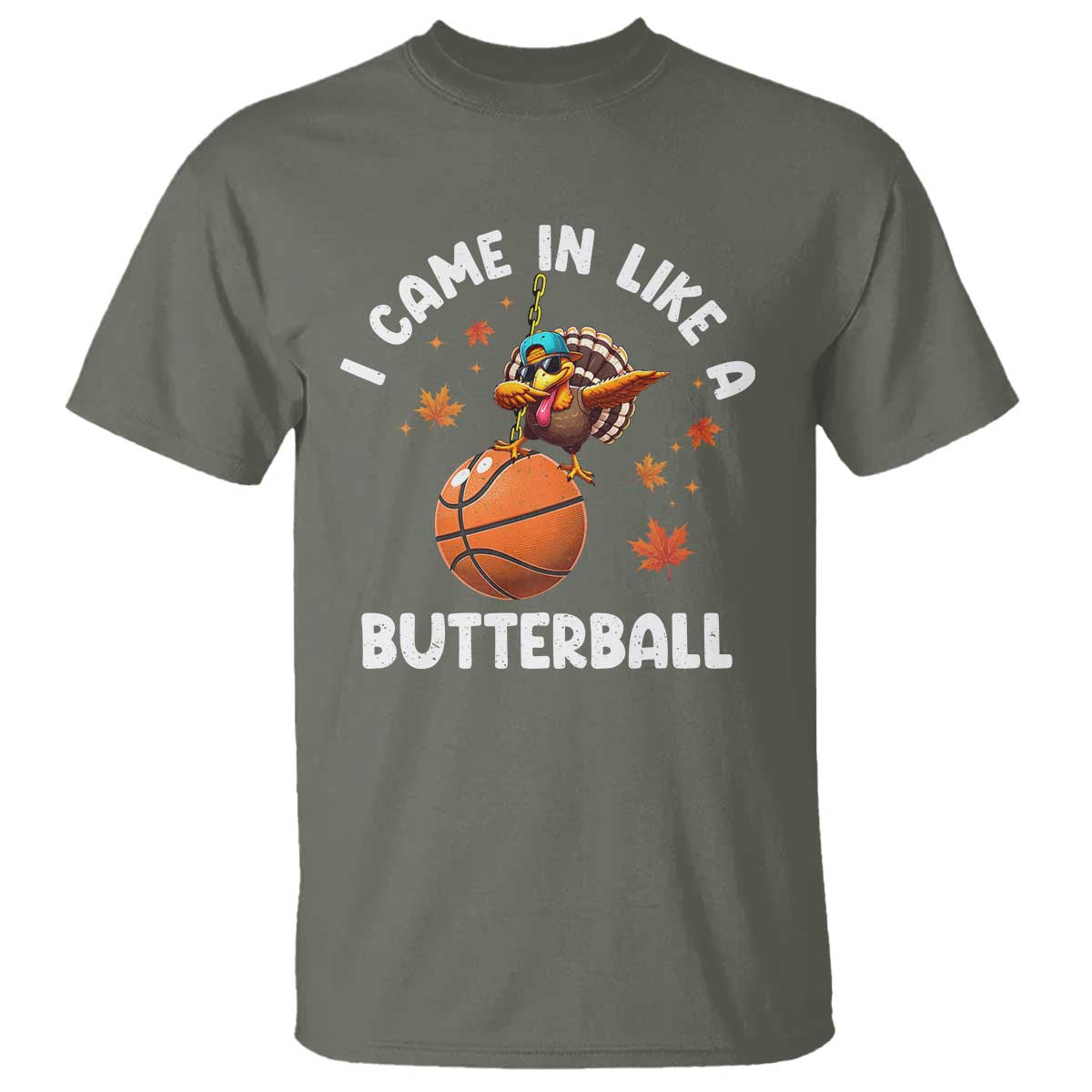 thanksgiving-turkey-basketball-player-t-shirt-i-came-in-like-a-butterball