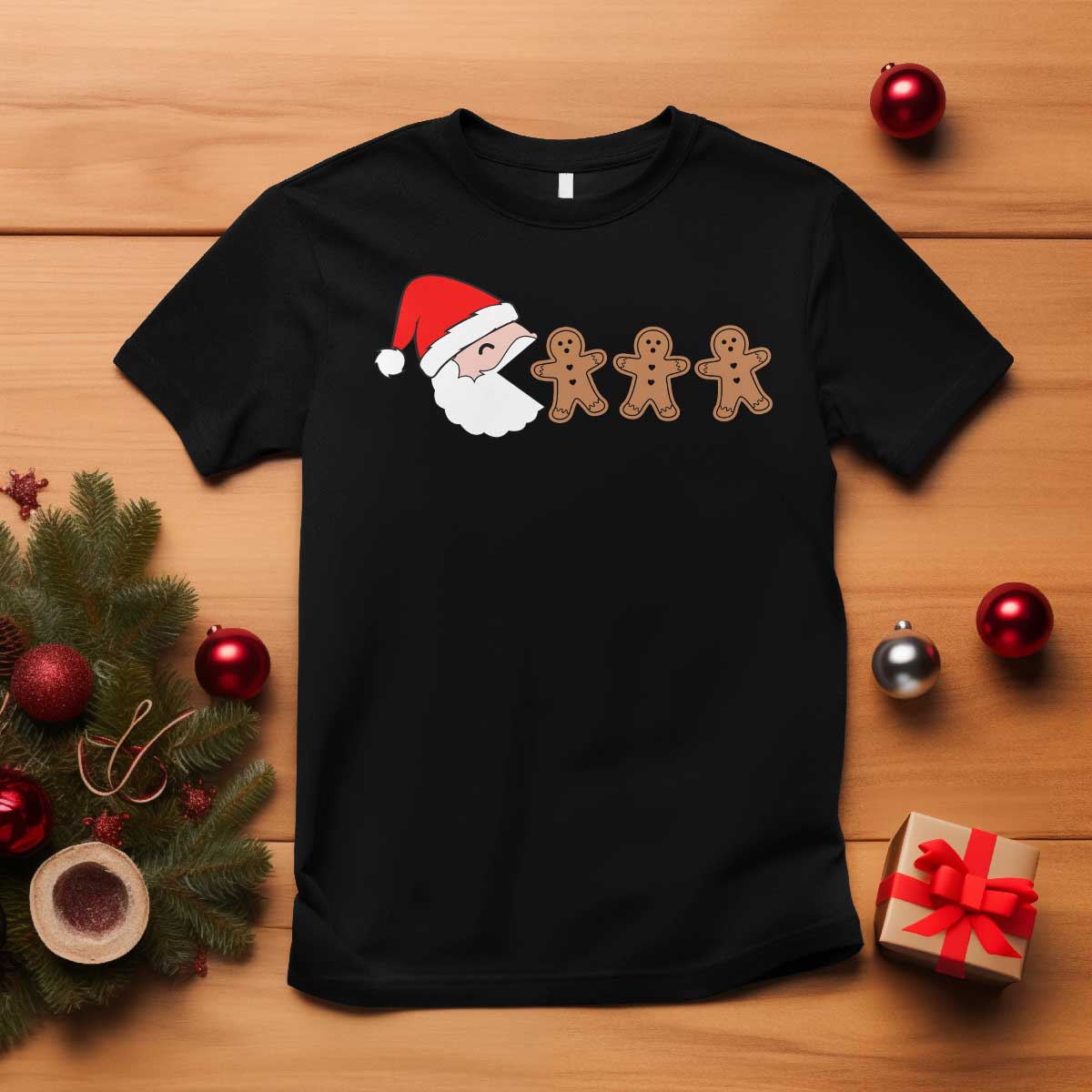 funny-christmas-t-shirt-santa-eating-gingerbread-men-gamer-men-women-kids