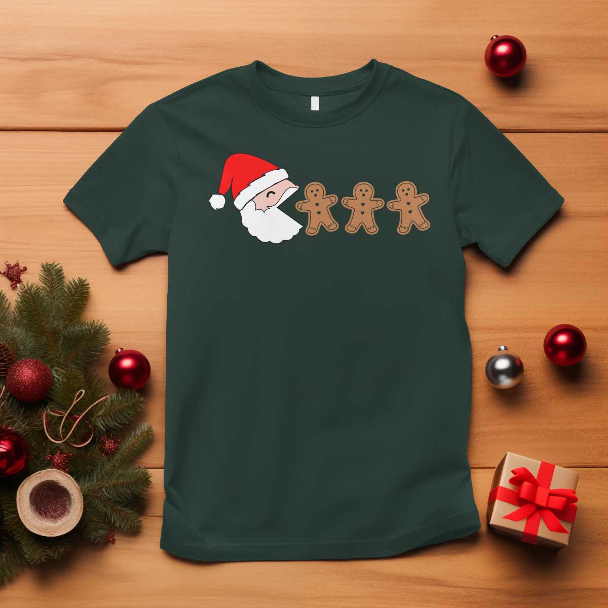 funny-christmas-t-shirt-santa-eating-gingerbread-men-gamer-men-women-kids