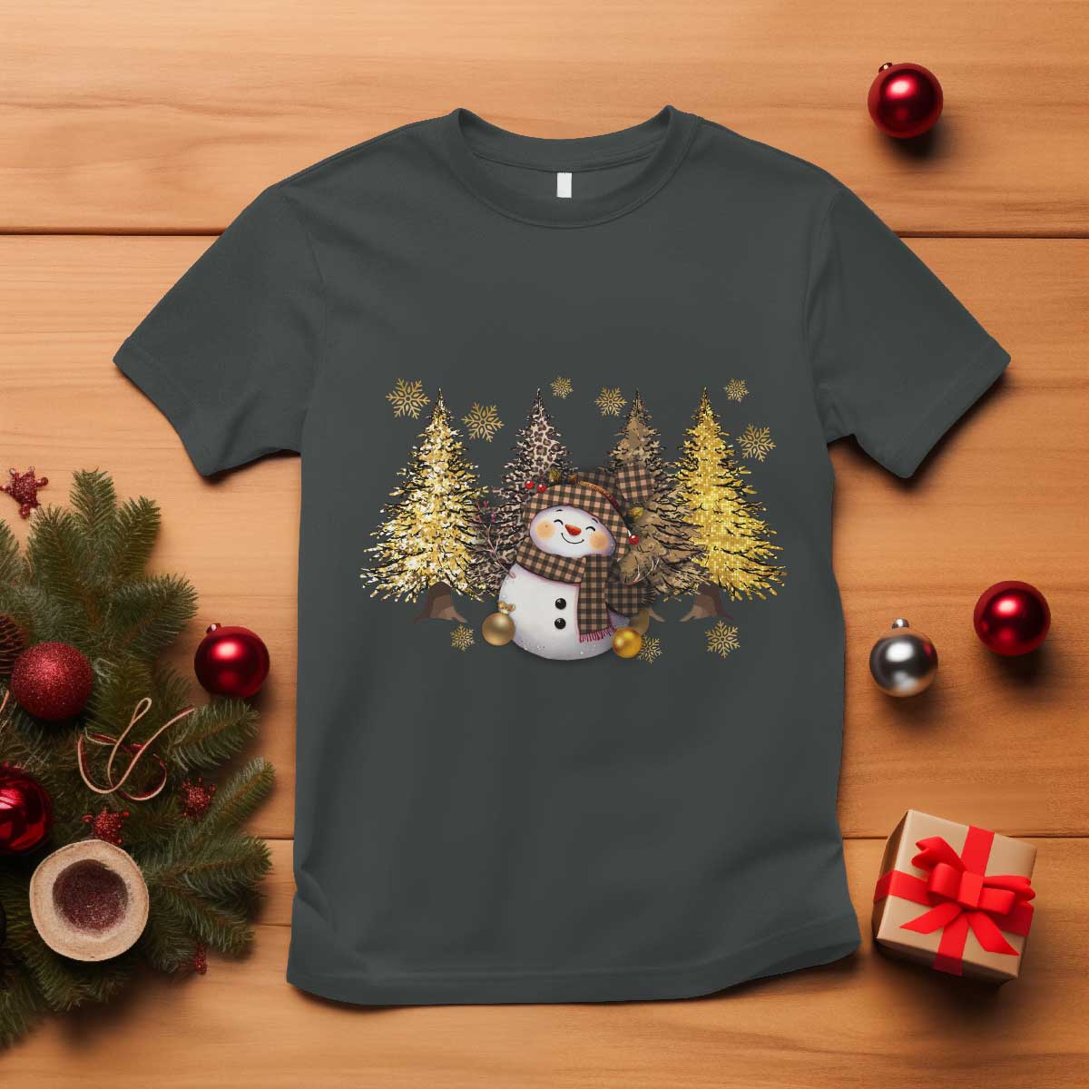 christmas-snowman-t-shirt-cute-winter-leopard-xmas-tree-farm