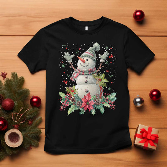 christmas-snowman-t-shirt-retro-winter-holiday-gift-for-her