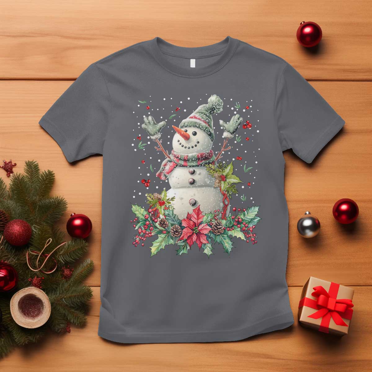 christmas-snowman-t-shirt-retro-winter-holiday-gift-for-her