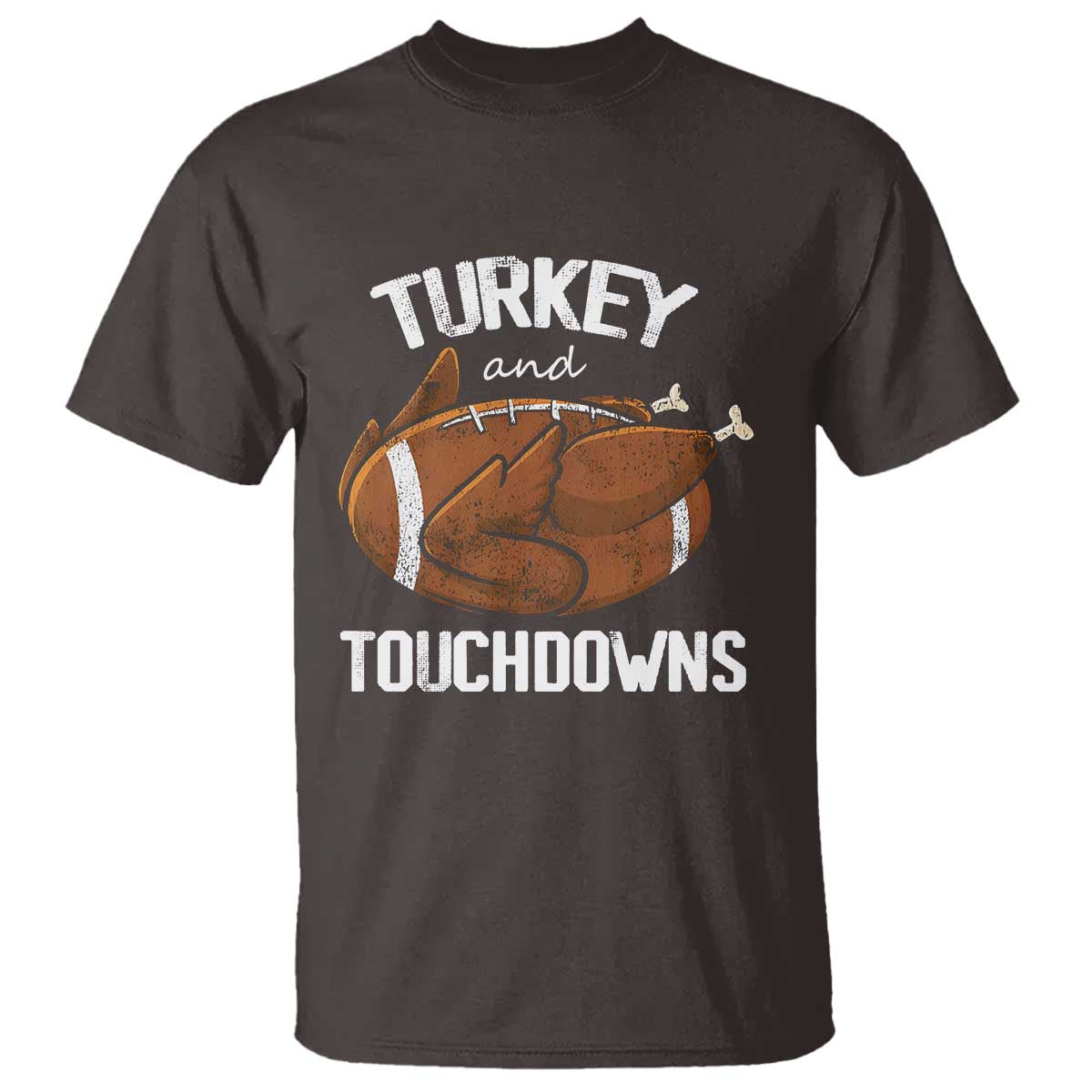 funny-thanksgiving-t-shirt-turkey-and-touchdowns-football-season