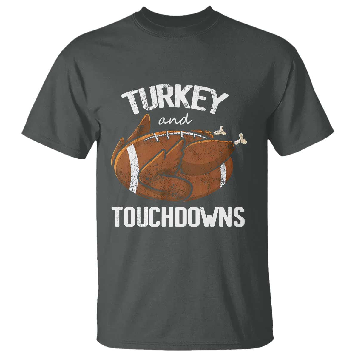 funny-thanksgiving-t-shirt-turkey-and-touchdowns-football-season