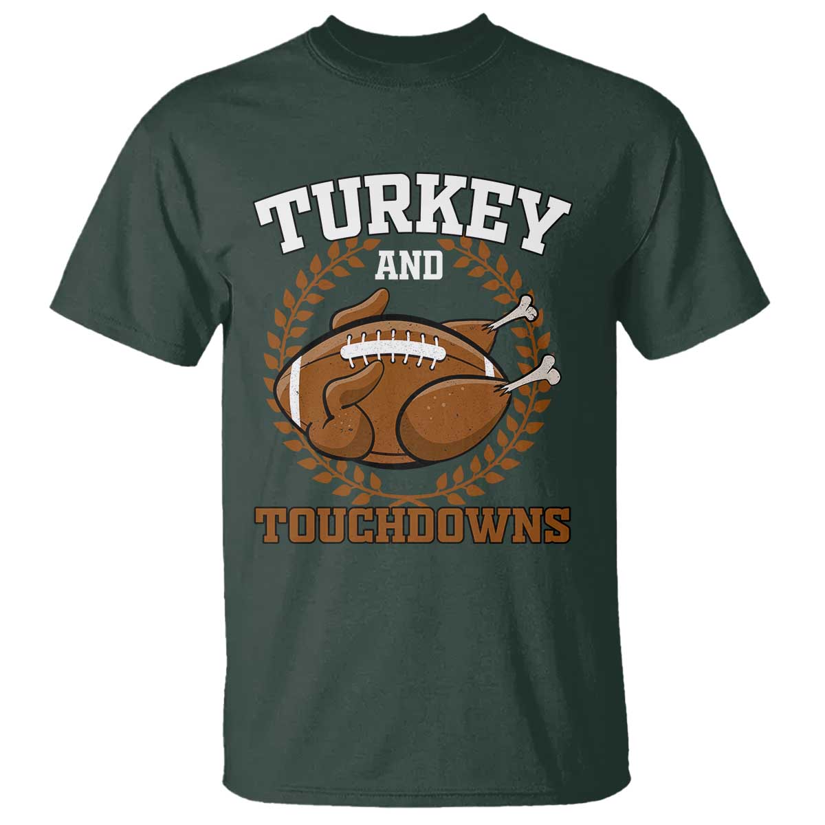 thanksgiving-turkey-and-touchdowns-football-season-t-shirt-game-day-outfits-american-football-player-gift