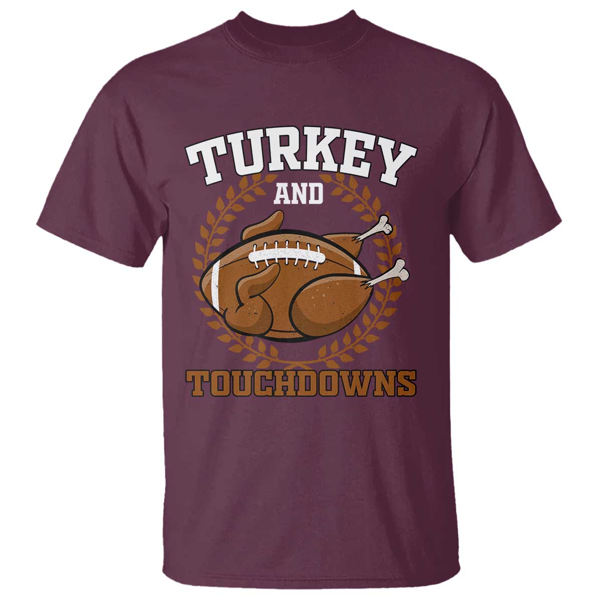 thanksgiving-turkey-and-touchdowns-football-season-t-shirt-game-day-outfits-american-football-player-gift