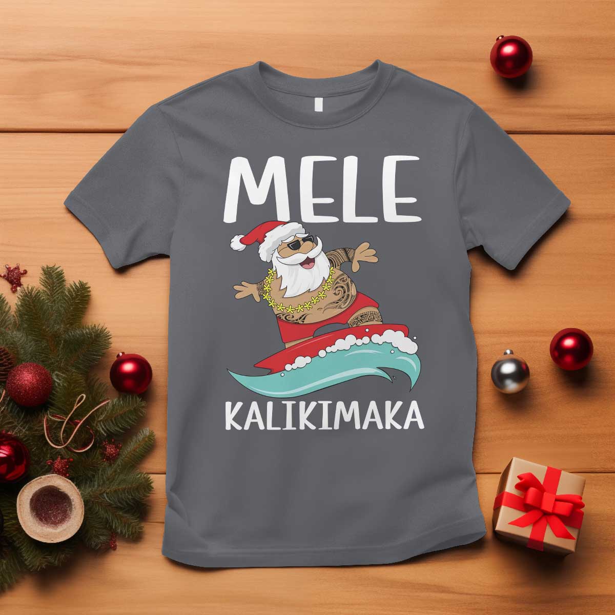 hawaiian-christmas-t-shirt-mele-kalikimaka-hawaii-surfing-santa-tropical-beach