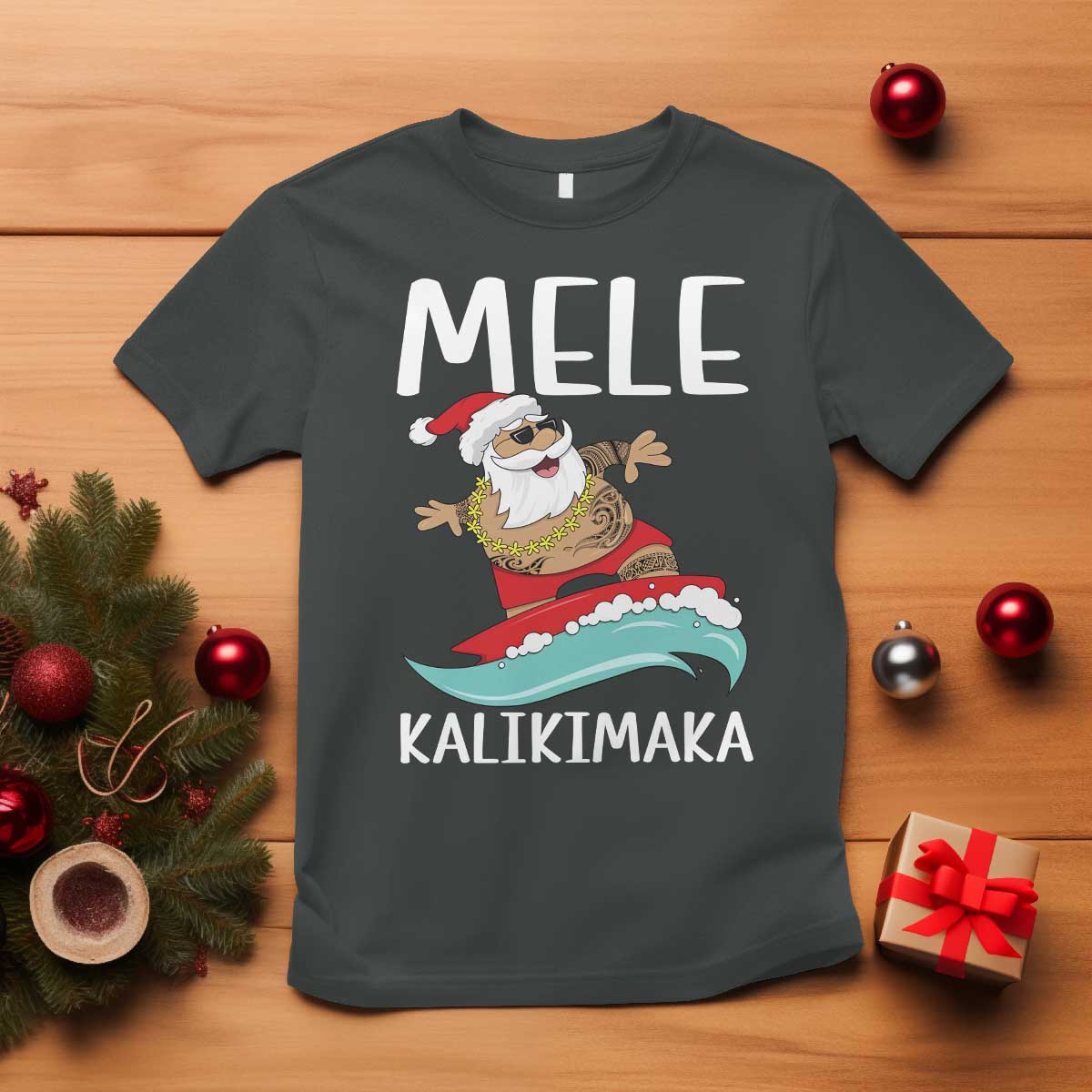 hawaiian-christmas-t-shirt-mele-kalikimaka-hawaii-surfing-santa-tropical-beach