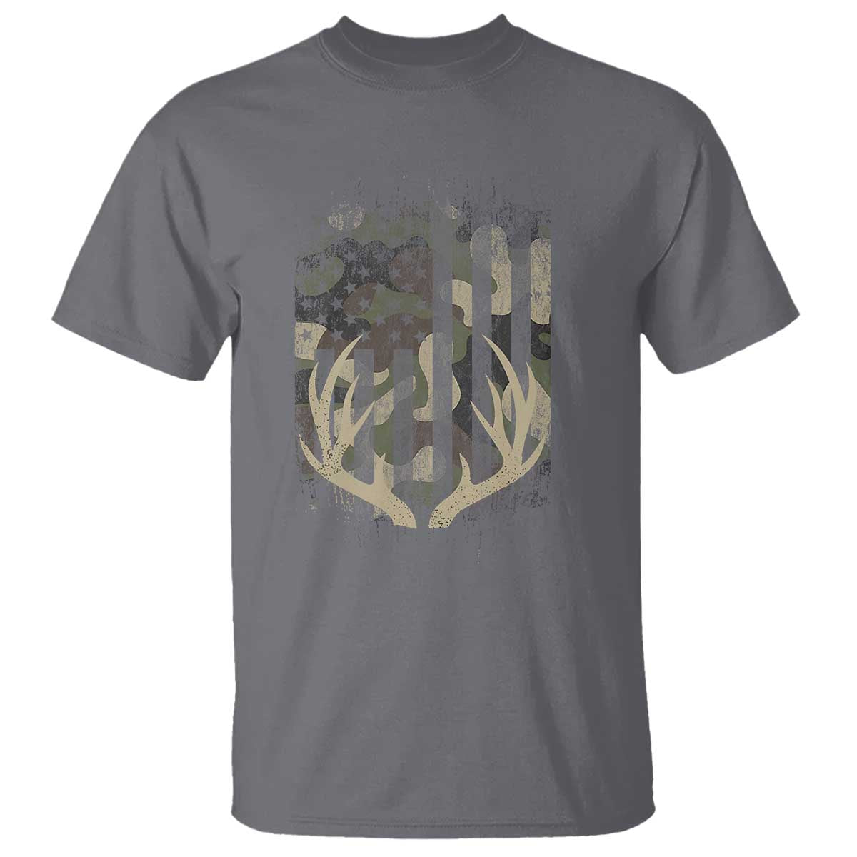 deer-hunting-american-flag-t-shirt