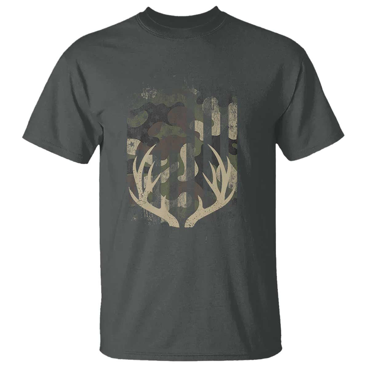 deer-hunting-american-flag-t-shirt
