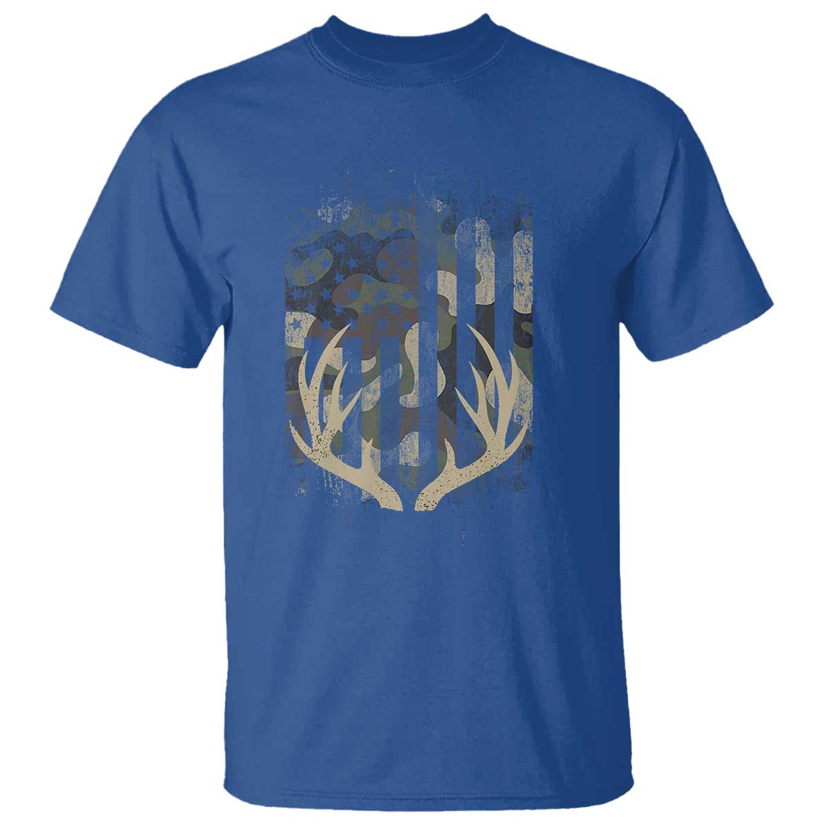 deer-hunting-american-flag-t-shirt