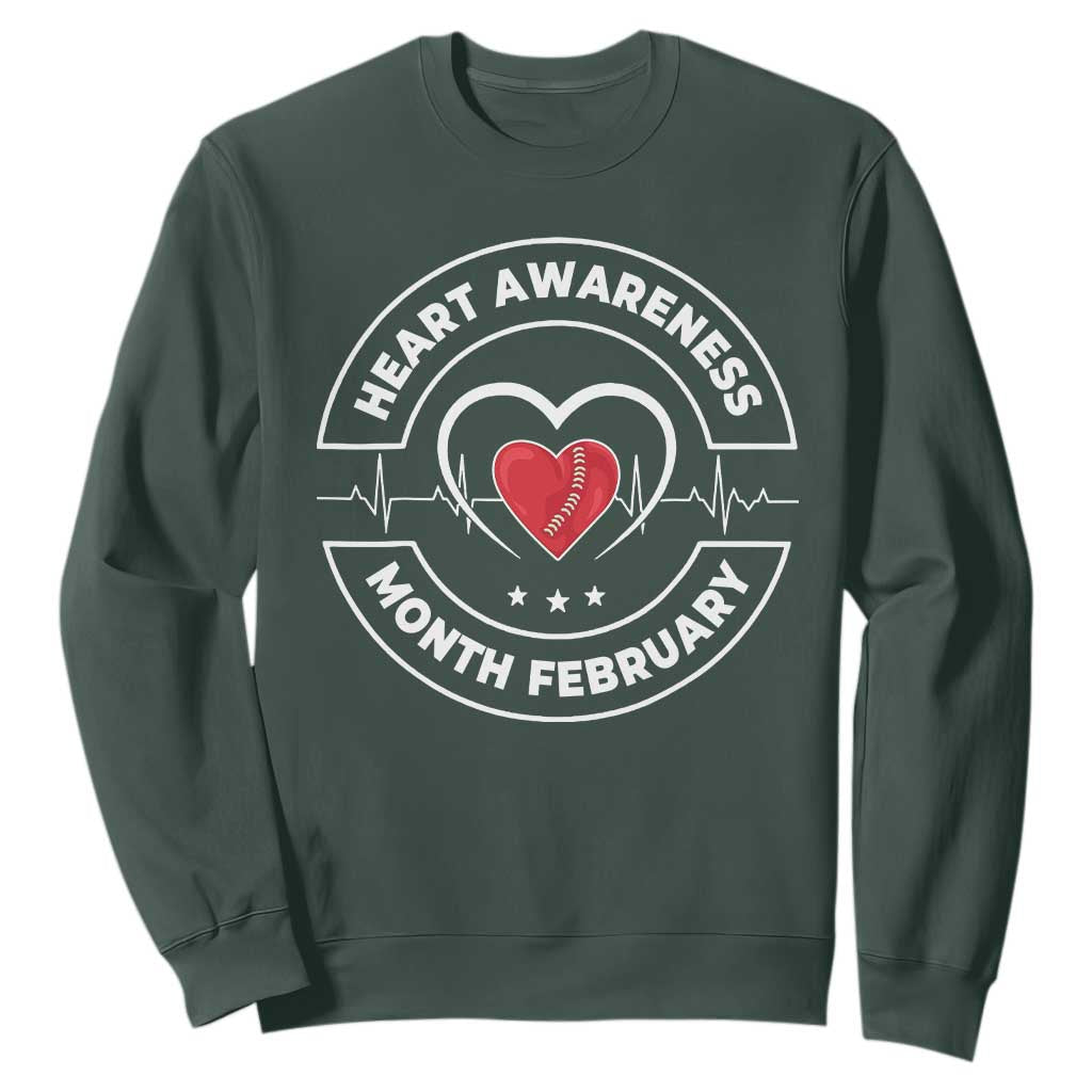 CHD Heart Disease Support Sweatshirt American Heart Health Month February