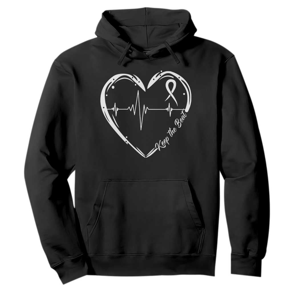 CHD Heart Disease Support Hoodie Wear Red Keep The Beat Heart Health