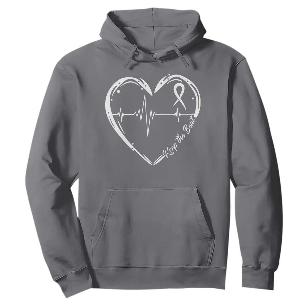 CHD Heart Disease Support Hoodie Wear Red Keep The Beat Heart Health