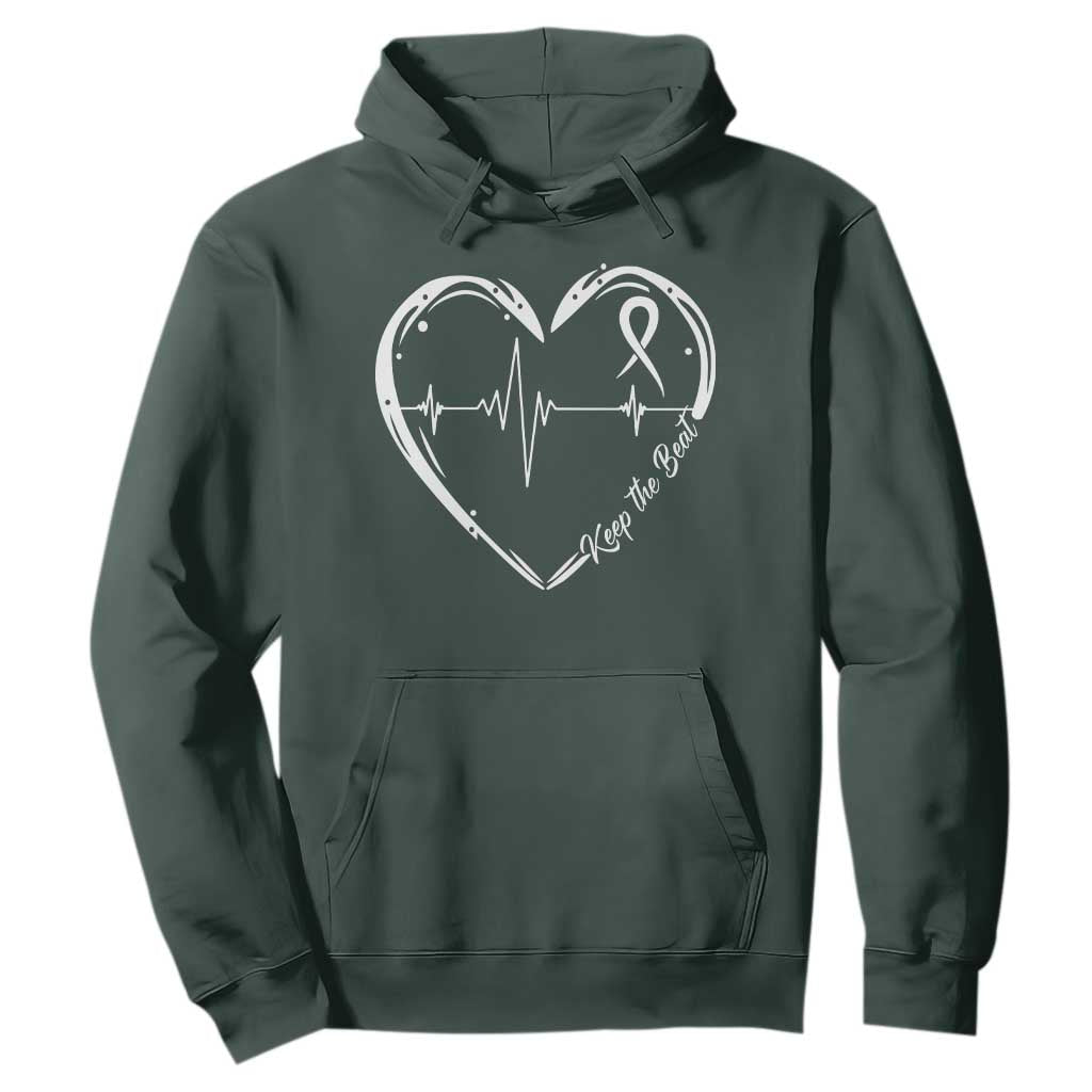 CHD Heart Disease Support Hoodie Wear Red Keep The Beat Heart Health