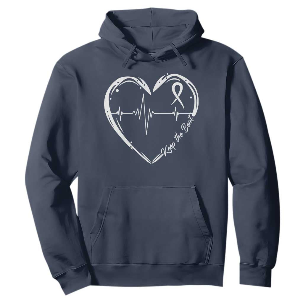 CHD Heart Disease Support Hoodie Wear Red Keep The Beat Heart Health