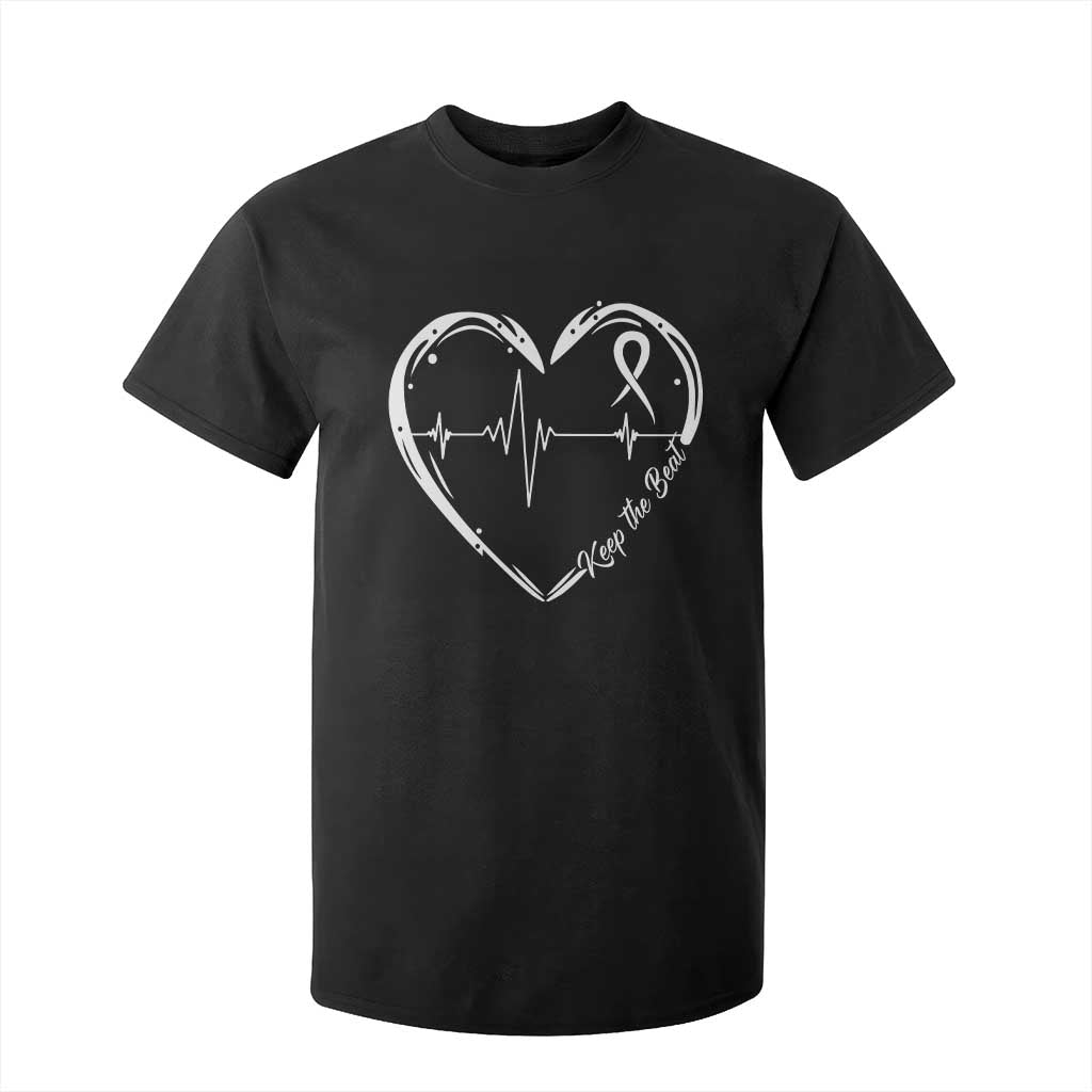 CHD Heart Disease Support T Shirt For Kid Wear Red Keep The Beat Heart Health