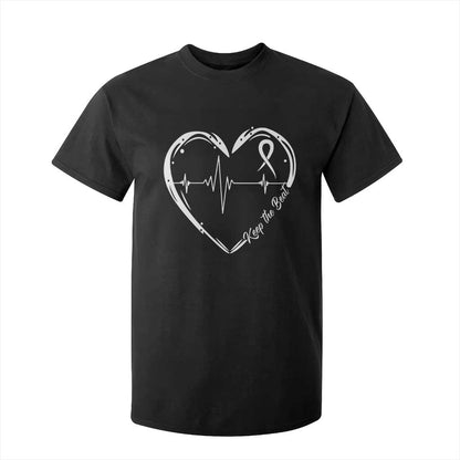 CHD Heart Disease Support T Shirt For Kid Wear Red Keep The Beat Heart Health