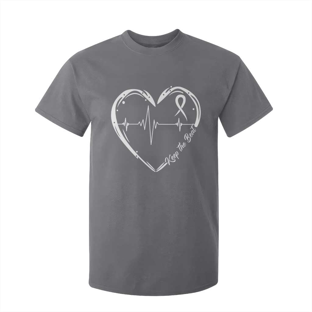 CHD Heart Disease Support T Shirt For Kid Wear Red Keep The Beat Heart Health