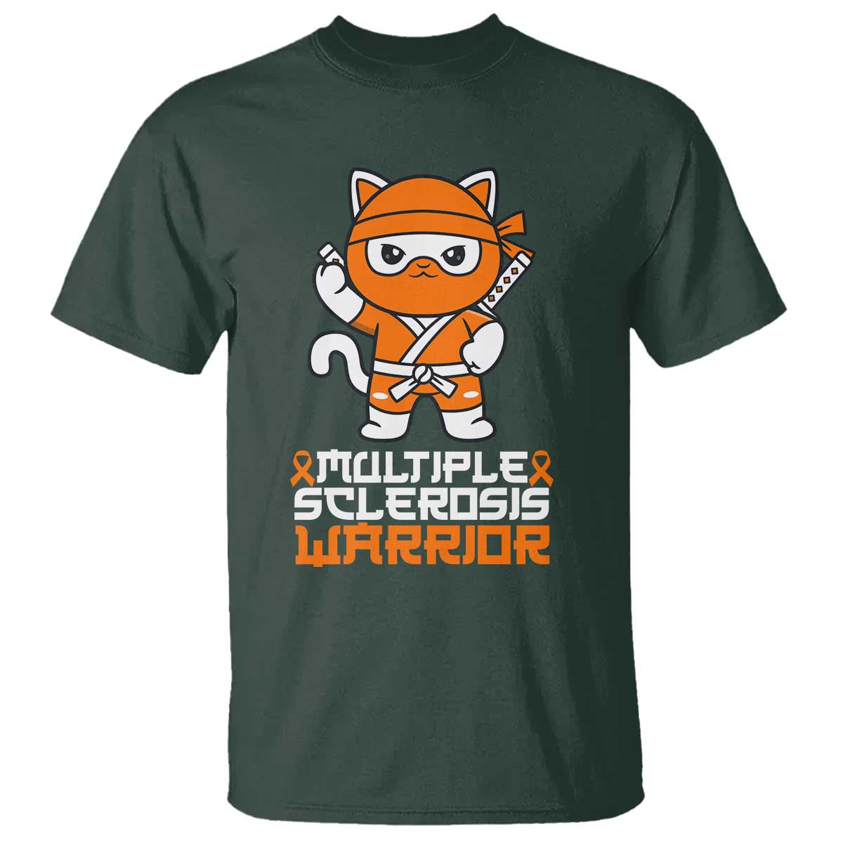 multiple-sclerosis-warrior-t-shirt-orange-ribbon-ms-ninja