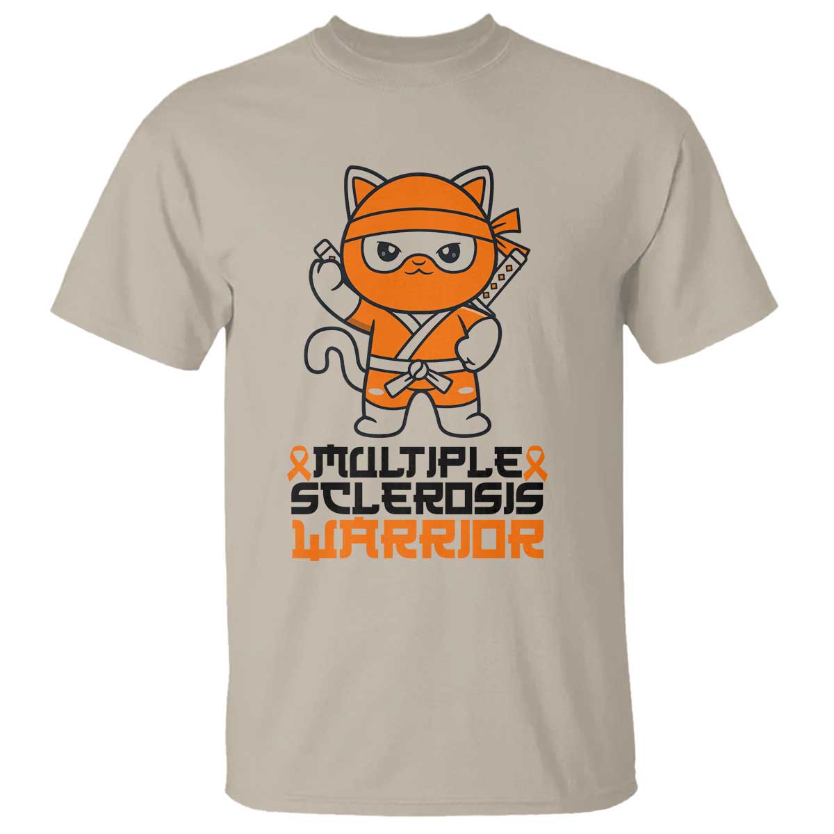 multiple-sclerosis-awareness-t-shirt-orange-ribbon-ms-warrior-ninja