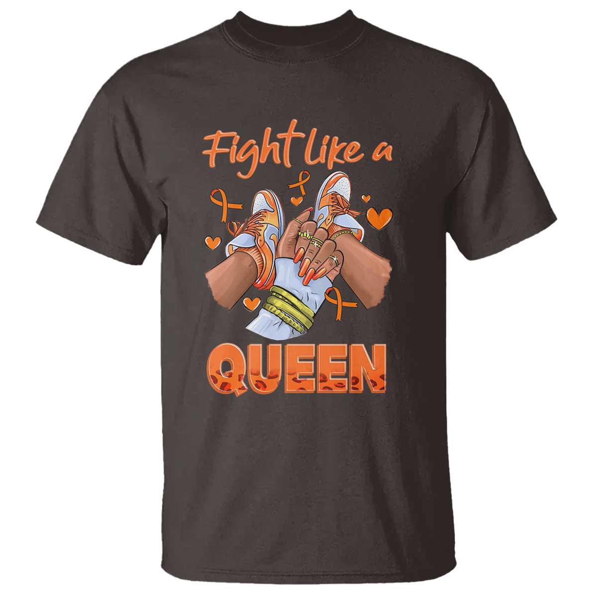 multiple-sclerosis-awareness-t-shirt-orange-ribbon-fight-ms-like-a-queen