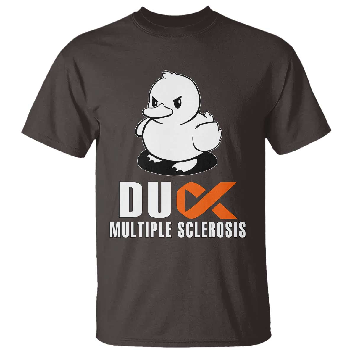 duck-multiple-sclerosis-awareness-t-shirt-orange-ribbon-ms-support-squad