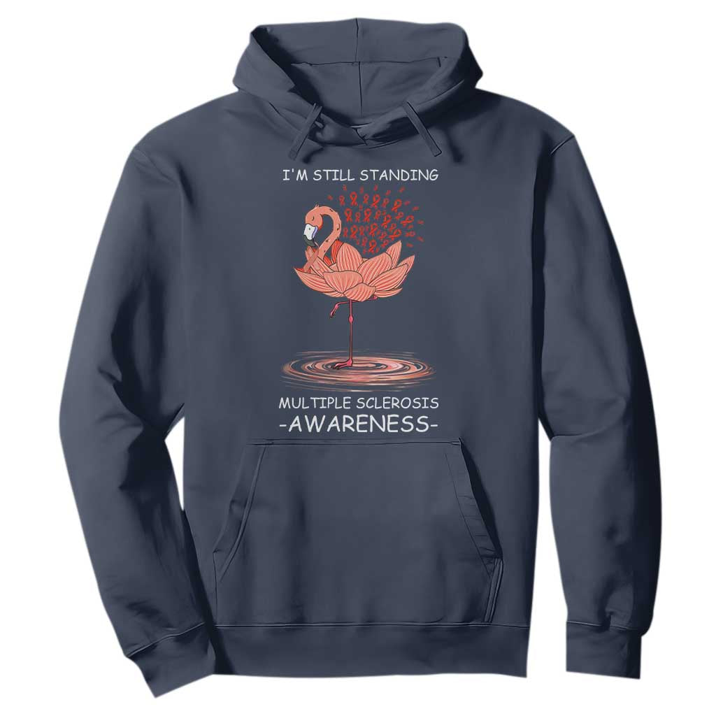 Multiple Sclerosis Survivor Hoodie Fight MS Orange Ribbon