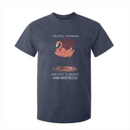 Multiple Sclerosis Survivor T Shirt For Kid Fight MS Orange Ribbon
