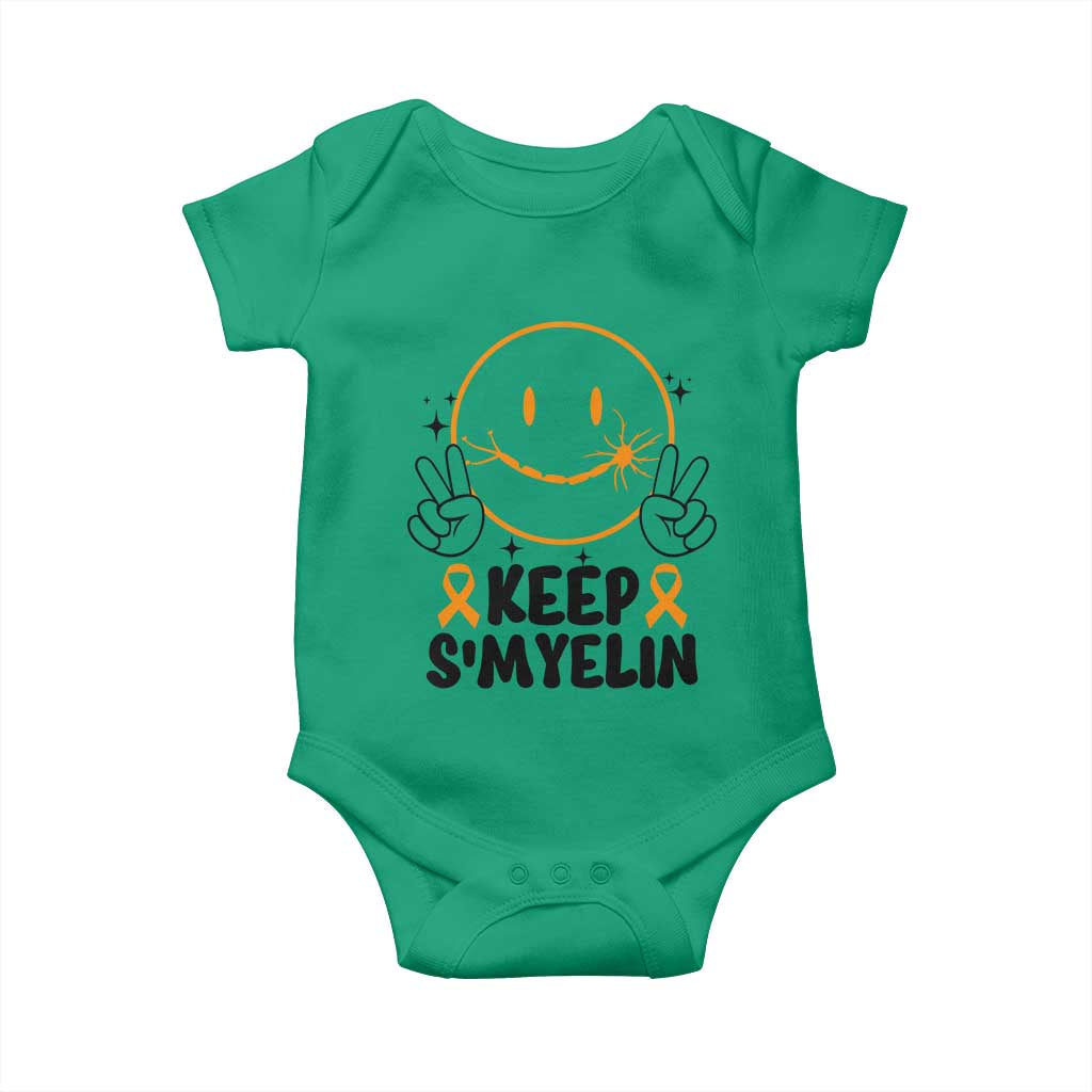 Multiple Sclerosis Support Baby Onesie Keep Smyelin MS Fighter