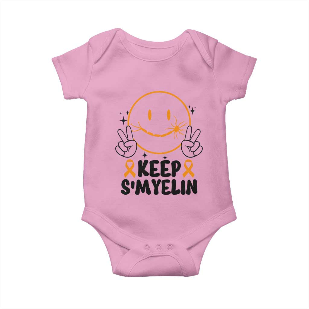 Multiple Sclerosis Support Baby Onesie Keep Smyelin MS Fighter