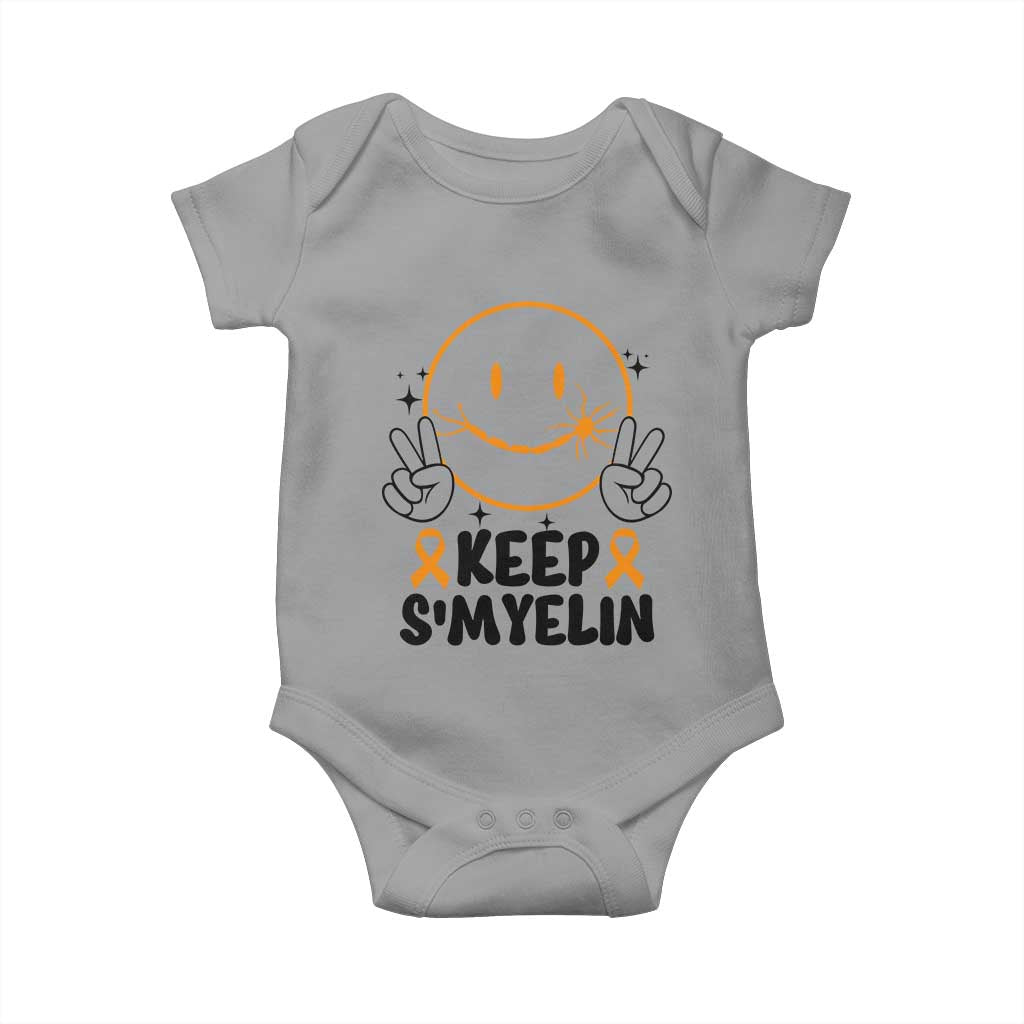 Multiple Sclerosis Support Baby Onesie Keep Smyelin MS Fighter