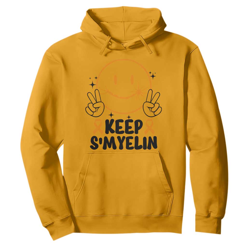 Multiple Sclerosis Support Hoodie Keep Smyelin MS Fighter