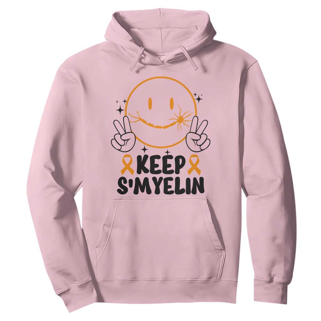 Multiple Sclerosis Support Hoodie Keep Smyelin MS Fighter