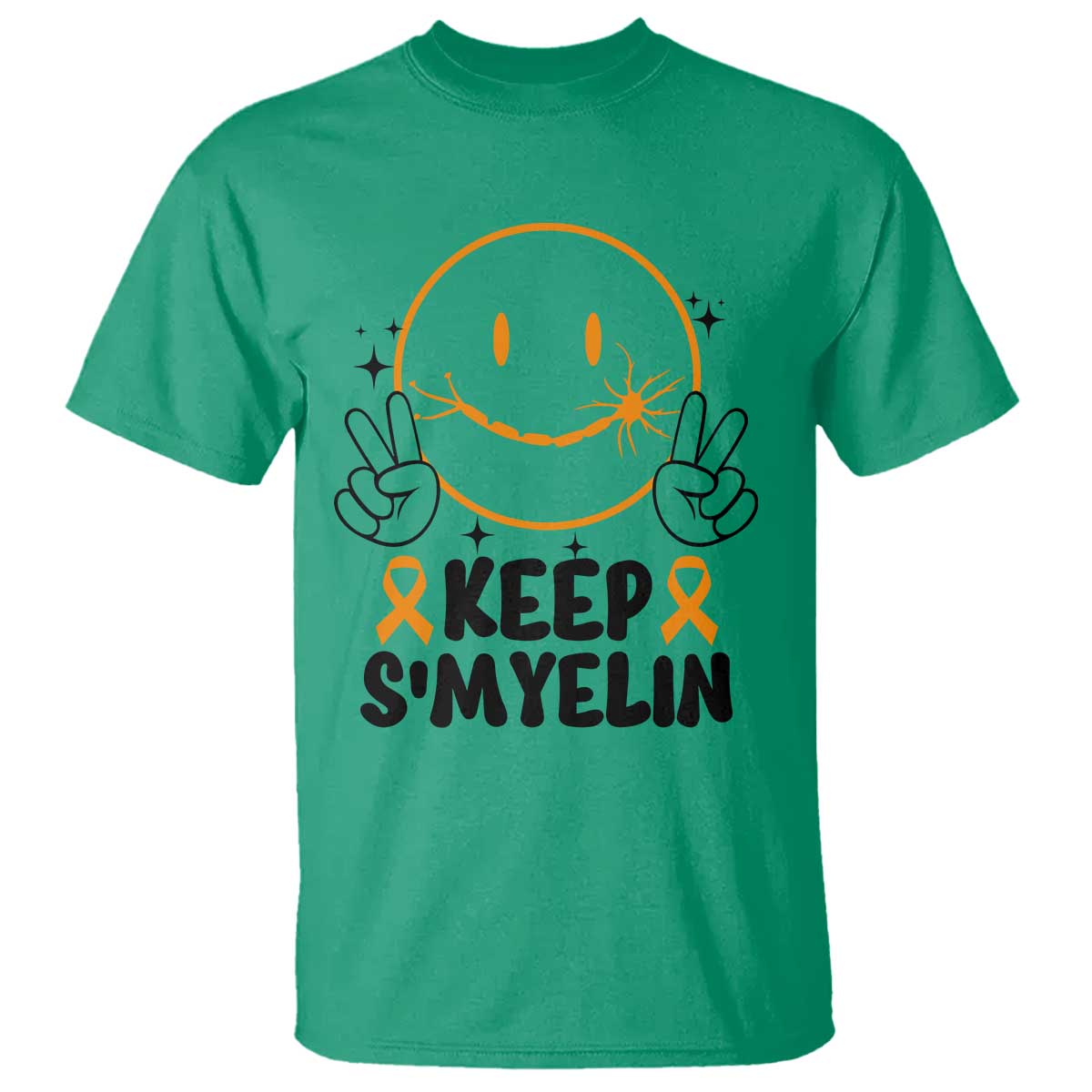 Multiple Sclerosis Support T Shirt Keep Smyelin MS Fighter